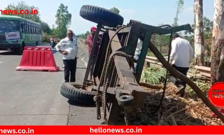 tractor truck accident