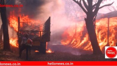 Photo of भीषण आग : तस्करीतील करोडोंचा नरक्या आणि 3 वहाने जळाली