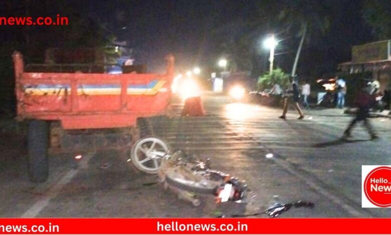 tractor-two wheeler accident