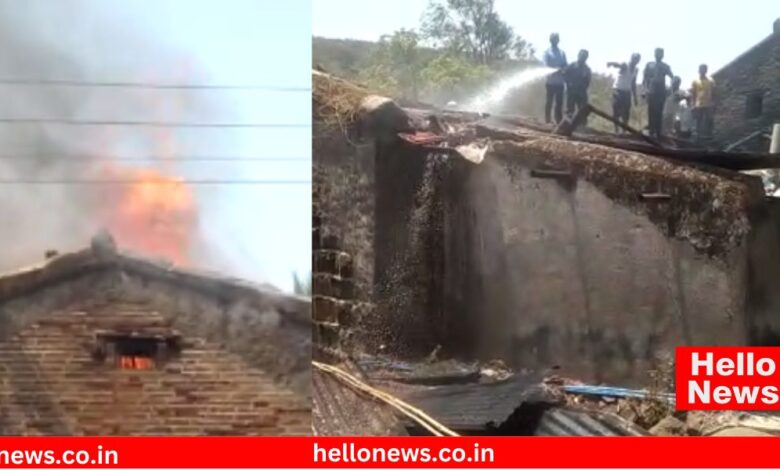 Patan houses burnt