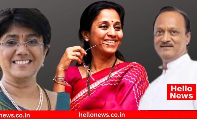 Supriya Sule And Ajit Pawar