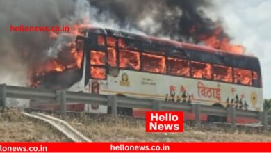 Photo of Satara News : राधानगरी- स्वारगेट धावती ‘विठाई’ बस महामार्गावर पेटली