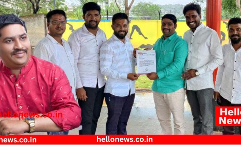 Sagardada Pawar as Regional President of Ryat Swabhimani Sangathan