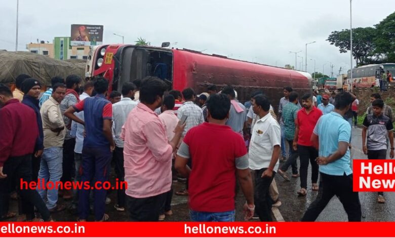 ST Bus Accident Karad