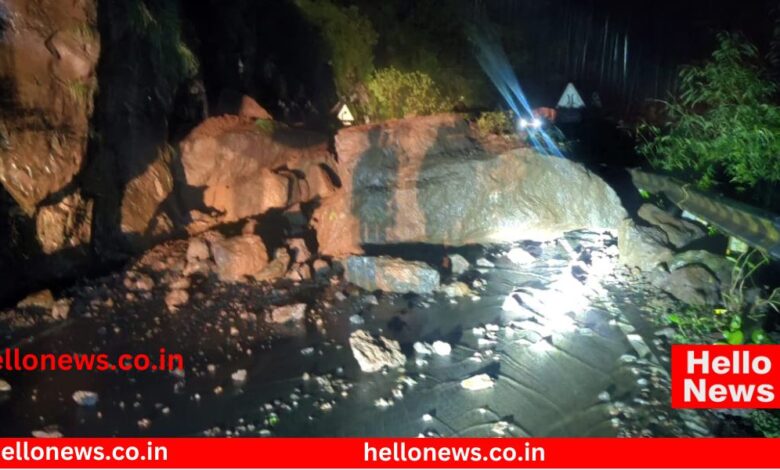Collapsed in Ambaneli Ghat