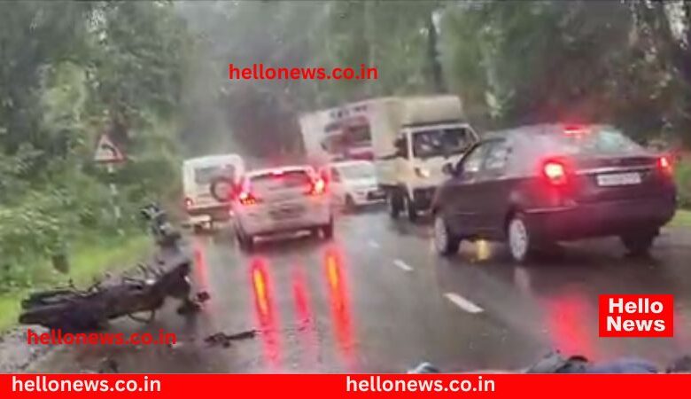 Accident on Patan-Koyna road