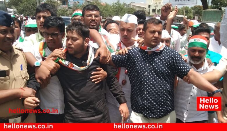 Block the path of Man-Khatav Congress