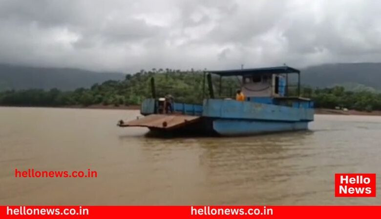 water transport Koyana Dam