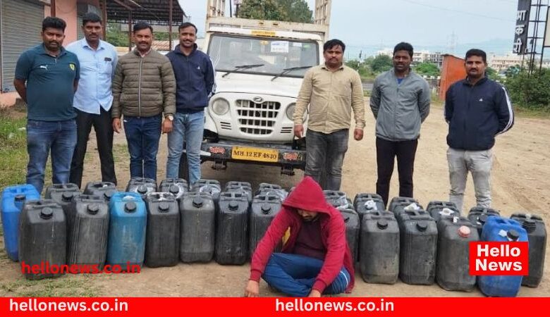 Illegal Liquor Action Satara District