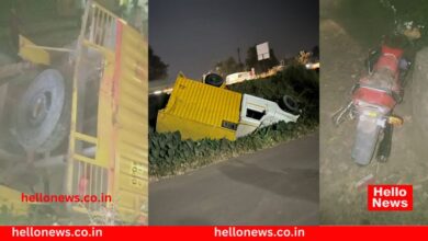 Photo of नांदलापूर फाट्यावर चार वाहनांचा विचित्र अपघात : दोघे गंभीर जखमी