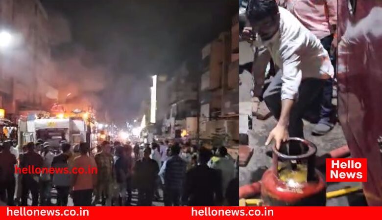 House fire due to firecrackers Satara