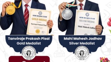Photo of ब्रिलिएंट क्लासेस : कराडच्या विद्यार्थिनी डॉ. होमी भाभा बालवैज्ञानिक स्पर्धेत गोल्ड मेडलसह जिल्ह्यात प्रथम