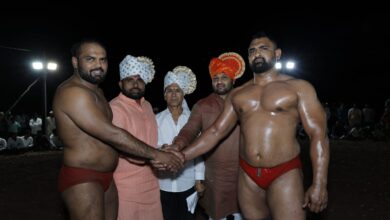 Photo of हर्षवर्धन सदगीरने हरियाणाच्या पैलवानाला निकाल डावावर धूळ चारली