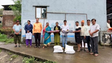 Photo of ढेबेवाडी विभागाला पावसाने झोडपले, घरांवरील पत्रे उडाले : मृणाल पाटील यांचा मदतीचा हात