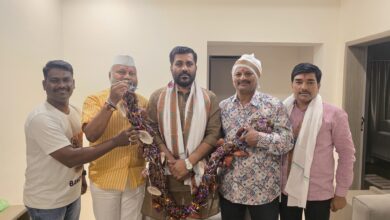 Photo of भाजपा किसान मोर्चाचे प्रदेशाध्यक्ष रामकृष्ण वेताळ यांचे नांदेडमध्ये उत्स्फूर्त स्वागत